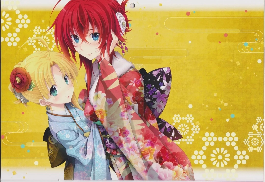 High School DxD: Fantasia Heroine Calendar Book 2018