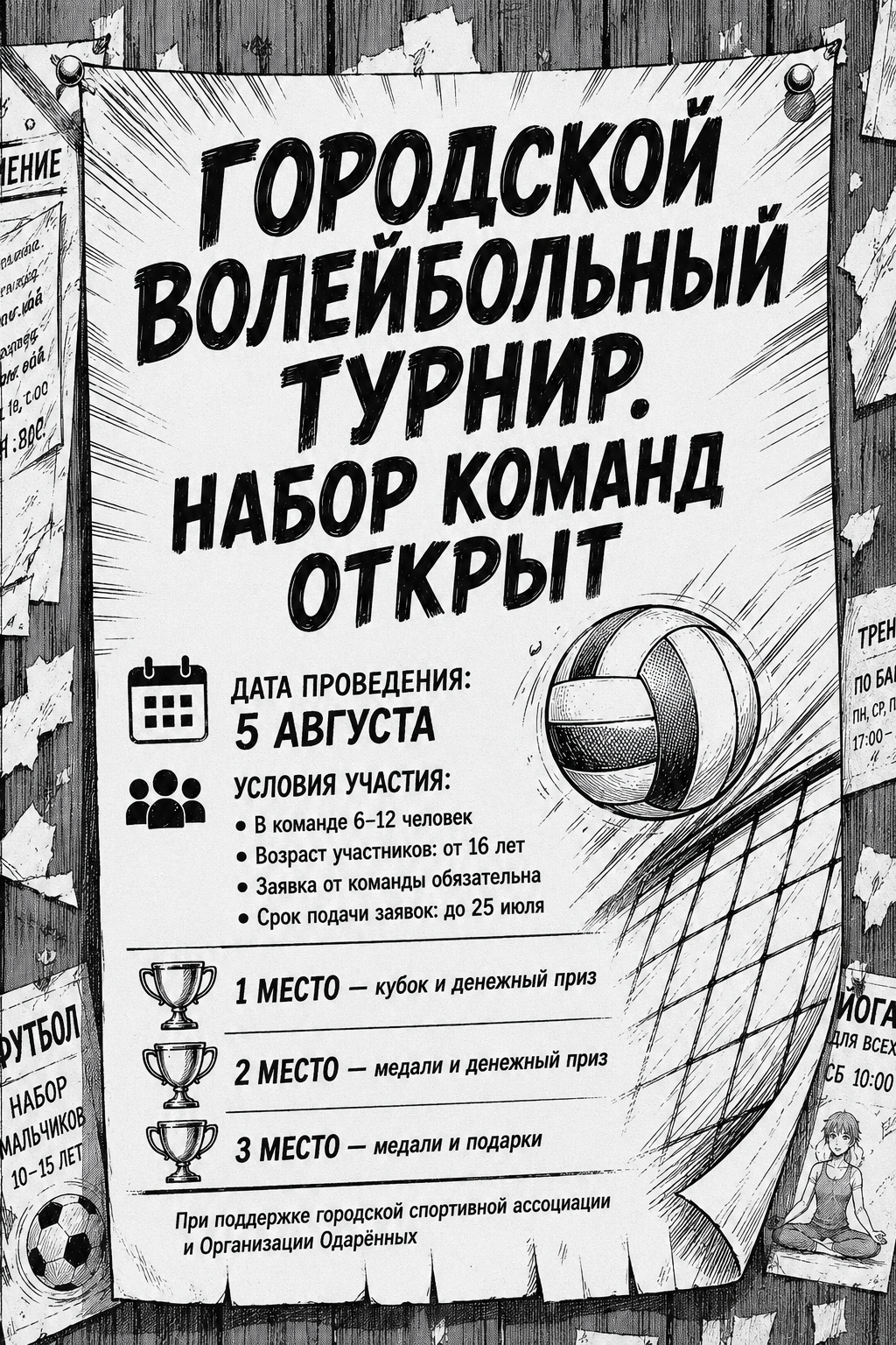 Набор открыт
