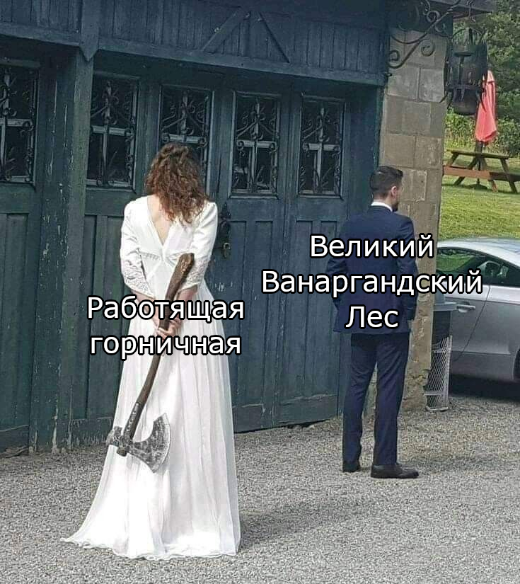 Поход с работой